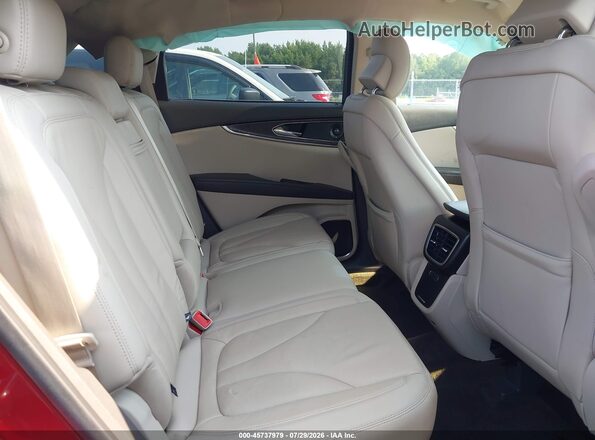 2LMPJ6LP2HBL45161 2017 LINCOLN MKX Maroon Widok naklejki z numerem VIN