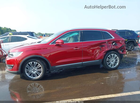 2LMPJ6LP2HBL45161 2017 LINCOLN MKX Maroon 