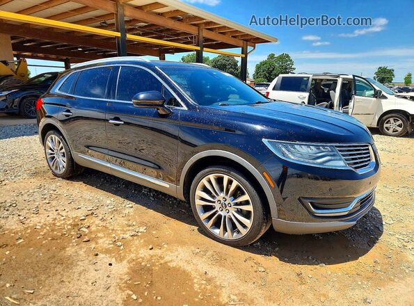 2LMPJ6LP3GBL41859 2016 LINCOLN MKX Black Առջևի աջ