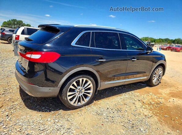 2LMPJ6LP3GBL41859 2016 LINCOLN MKX Black Հետևի աջ