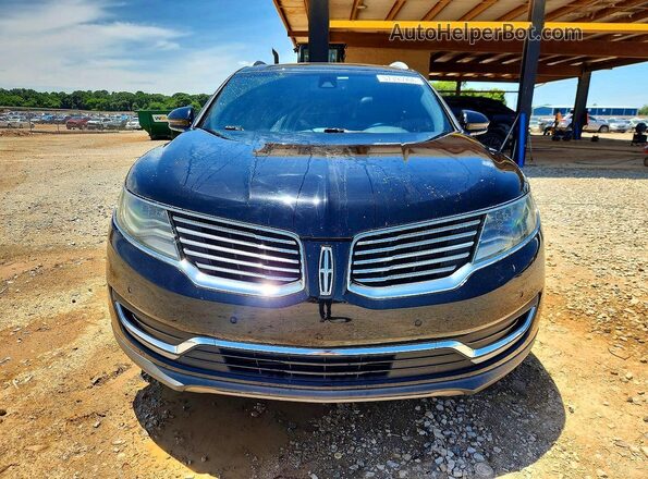 2LMPJ6LP3GBL41859 2016 LINCOLN MKX Black Դիմացի տեսք