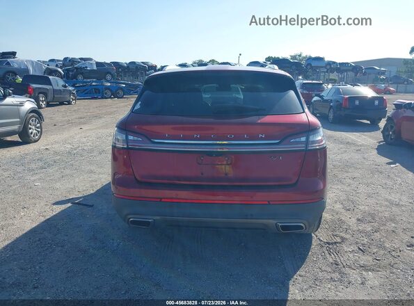 2LMPJ6LPXKBL22749 2019 LINCOLN NAUTILUS Red 