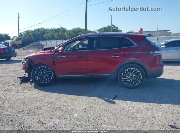 2LMPJ6LPXKBL22749 2019 LINCOLN NAUTILUS Red Vista interior de 360 grados