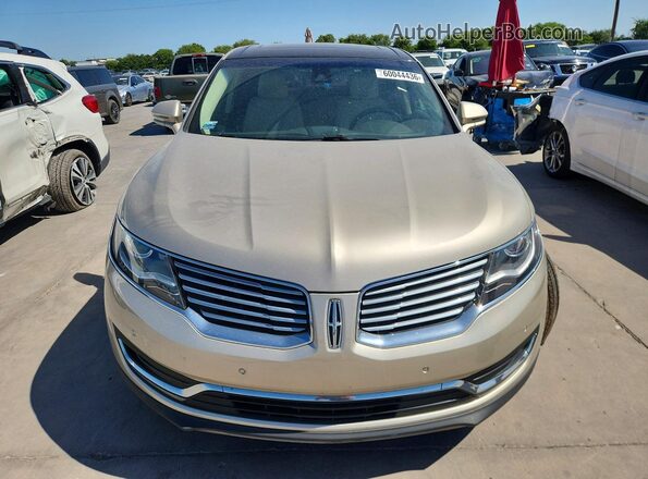 2LMPJ6LR0HBL18767 2017 LINCOLN MKX Gold Դիմացի տեսք