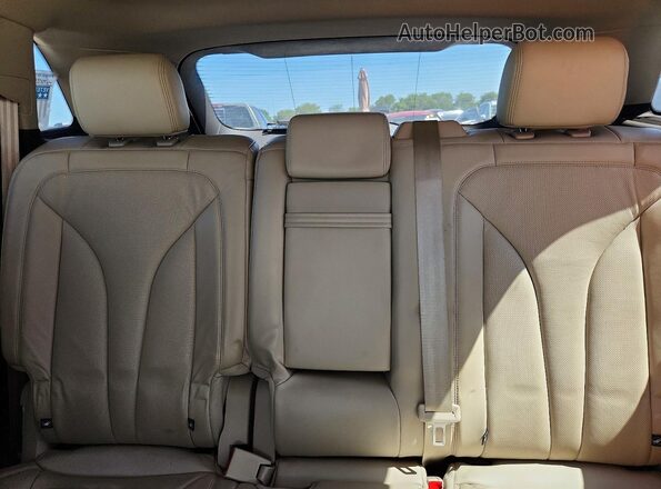 2LMPJ6LR0HBL18767 2017 LINCOLN MKX Gold Հետևի նստատեղերի տեսք