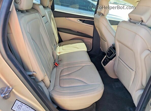 2LMPJ6LR0HBL18767 2017 LINCOLN MKX Gold Սալոնի հետևի տեսք