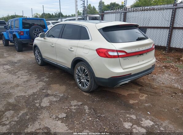 2LMPJ6LR1GBL35334 2016 LINCOLN MKX Brown Tył lewy
