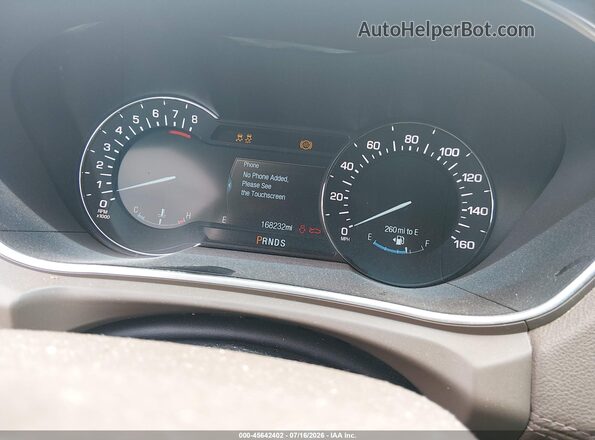 2LMPJ6LR1GBL35334 2016 LINCOLN MKX Brown Widok tylnych siedzeń