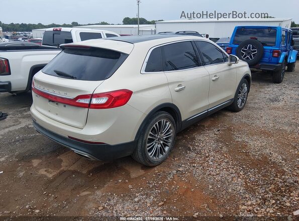2LMPJ6LR1GBL35334 2016 LINCOLN MKX Brown Tył prawy