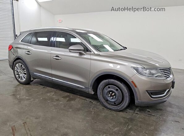 2LMPJ6LR1HBL51311 2017 LINCOLN MKX Silver Передня права чверть