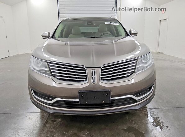 2LMPJ6LR1HBL51311 2017 LINCOLN MKX Silver Вид спереду
