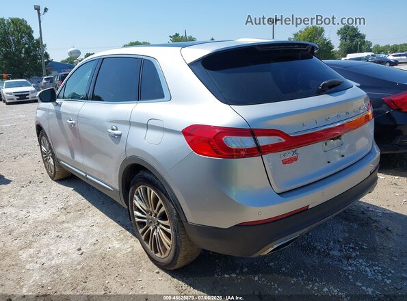 2LMPJ6LR1JBL12711 2018 LINCOLN MKX Silver Trasero izquierdo