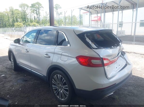 2LMPJ6LR4HBL47012 2017 LINCOLN MKX White Հետևի ձախ