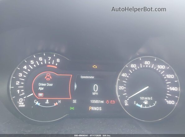 2LMPJ6LR4HBL47012 2017 LINCOLN MKX White Հետևի նստատեղերի տեսք