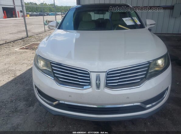 2LMPJ6LR4HBL47012 2017 LINCOLN MKX White Սարքավորումների վահանակի տեսք