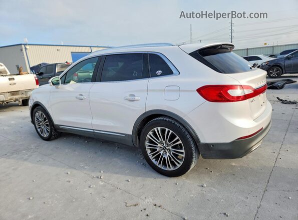 2LMPJ6LR5HBL41459 2017 LINCOLN MKX White Հետևի ձախ
