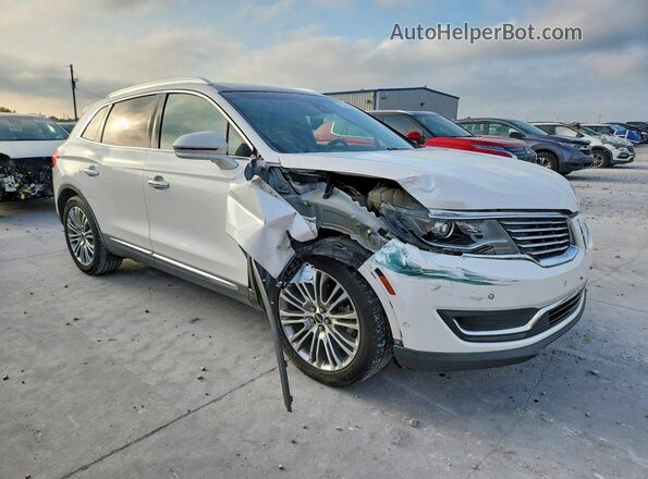 2LMPJ6LR5HBL41459 2017 LINCOLN MKX White Առջևի աջ