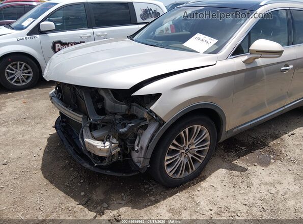 2LMPJ6LR6HBL28879 2017 LINCOLN MKX Gold Widok z przodu