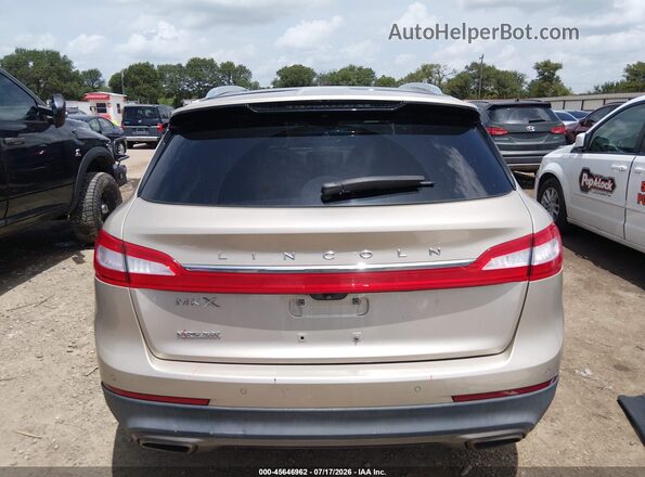 2LMPJ6LR6HBL28879 2017 LINCOLN MKX Gold 