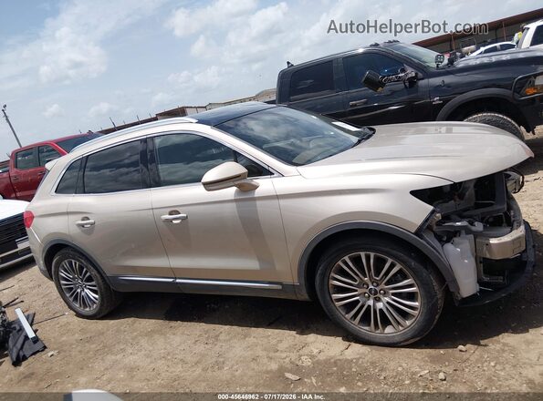 2LMPJ6LR6HBL28879 2017 LINCOLN MKX Gold Widok wnętrza z tyłu
