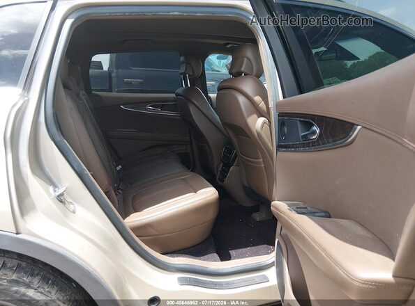 2LMPJ6LR6HBL28879 2017 LINCOLN MKX Gold Widok naklejki z numerem VIN