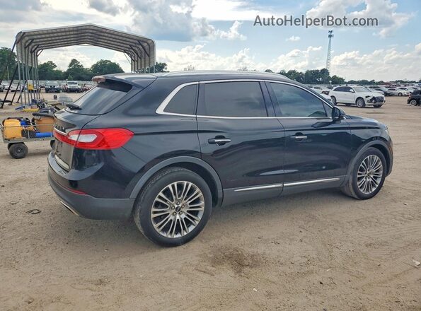 2LMPJ6LR6JBL18519 2018 LINCOLN MKX Black უკანა მარჯვენა