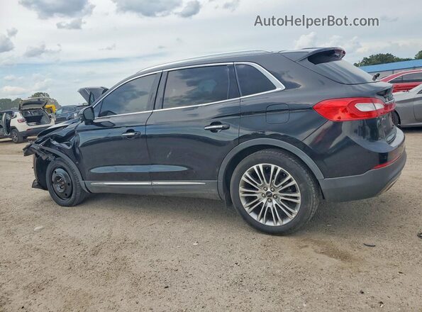 2LMPJ6LR6JBL18519 2018 LINCOLN MKX Black უკანა მარცხენა