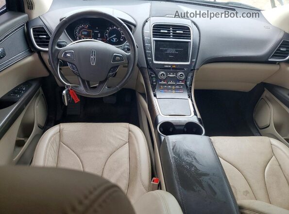 2LMPJ6LR6JBL18519 2018 LINCOLN MKX Black წინა პანელის ხედი