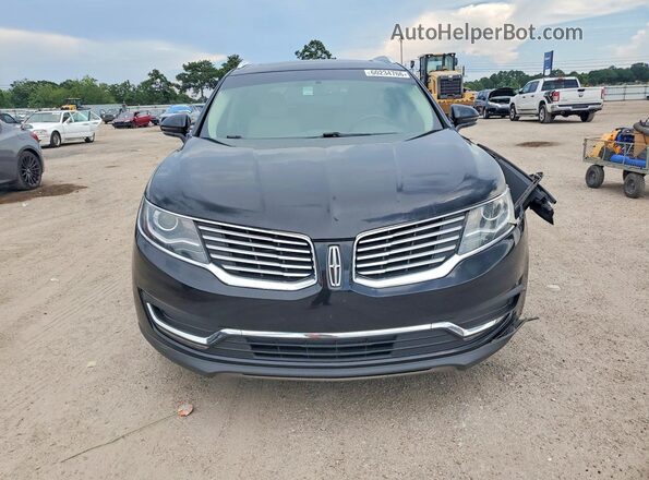 2LMPJ6LR6JBL18519 2018 LINCOLN MKX Black წინა ხედი