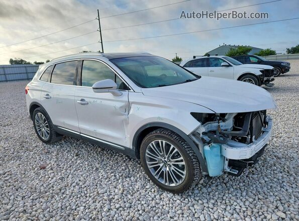 2LMPJ6LR7JBL23129 2018 LINCOLN MKX Белый Передняя правая четверть