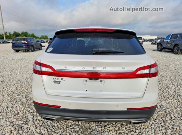 2LMPJ6LR7JBL23129 2018 LINCOLN MKX Белый Вид сзади
