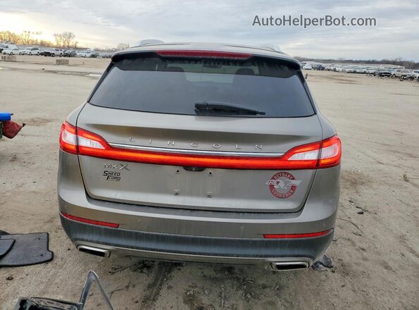 2LMPJ6LR9GBL67352 2016 LINCOLN MKX Silver უკანა ხედი