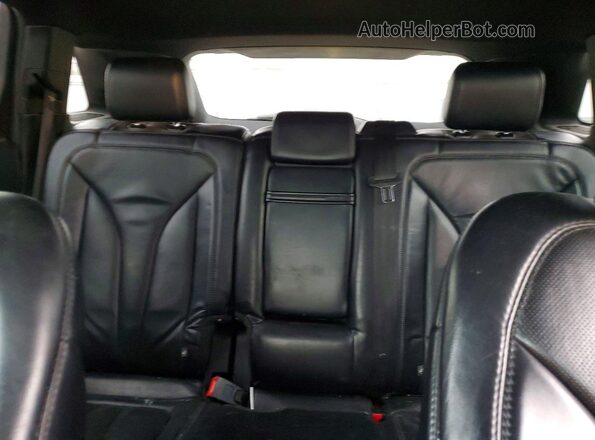 2LMPJ6LR9GBL67352 2016 LINCOLN MKX Silver უკანა სავარძლების ხედი