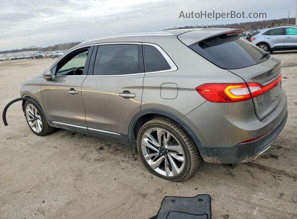 2LMPJ6LR9GBL67352 2016 LINCOLN MKX Silver უკანა მარცხენა