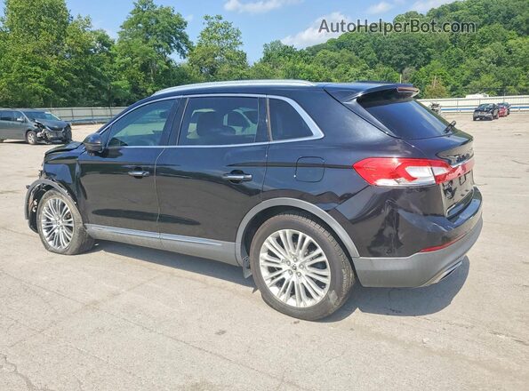 2LMPJ6LR9HBL25586 2017 LINCOLN MKX Black Rear left
