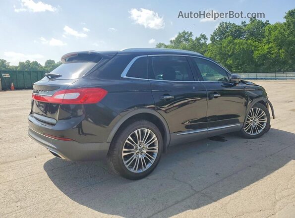 2LMPJ6LR9HBL25586 2017 LINCOLN MKX Black Rear right
