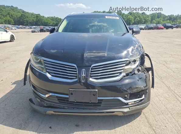 2LMPJ6LR9HBL25586 2017 LINCOLN MKX Black Front view