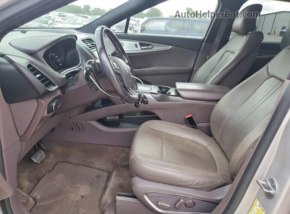 2LMPJ7JR3GBL36249 2016 LINCOLN MKX Silver Front interior view