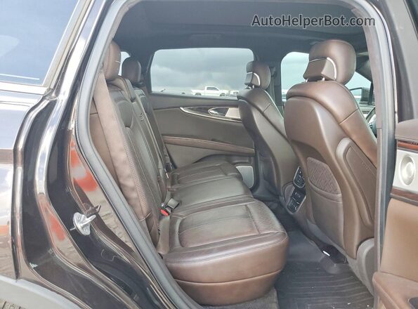 2LMPJ7JR8HBL39357 2017 LINCOLN MKX Black Widok tylnych siedzeń