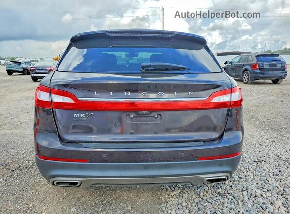 2LMPJ7JR8HBL39357 2017 LINCOLN MKX Black Widok z tyłu