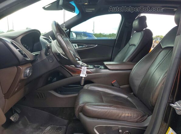 2LMPJ7JR8HBL39357 2017 LINCOLN MKX Black Widok wnętrza z przodu