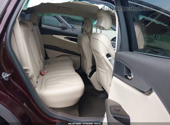 2LMPJ8J93KBL58041 2019 LINCOLN NAUTILUS Burgundy VIN կոդի պիտակի տեսք