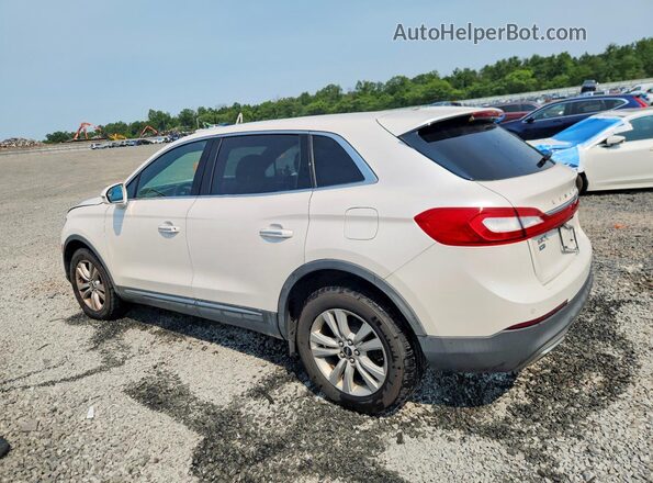 2LMPJ8JR8HBL37033 2017 LINCOLN MKX White Trasero izquierdo