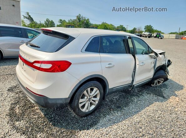 2LMPJ8JR8HBL37033 2017 LINCOLN MKX White Trasero derecho