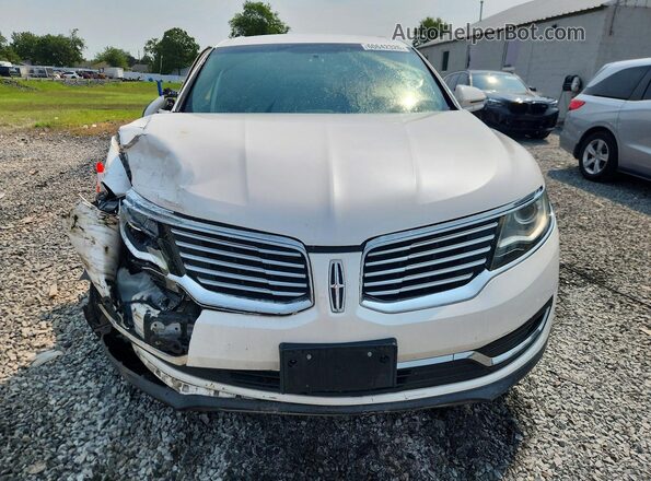 2LMPJ8JR8HBL37033 2017 LINCOLN MKX White Vista frontal