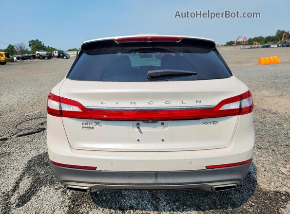 2LMPJ8JR8HBL37033 2017 LINCOLN MKX White Vista trasera