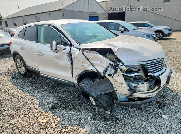 2LMPJ8JR8HBL37033 2017 LINCOLN MKX White Delantero derecho