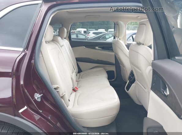 2LMPJ8K91LBL00221 2020 LINCOLN NAUTILUS Темно-бордовый Вид наклейки с VIN-кодом