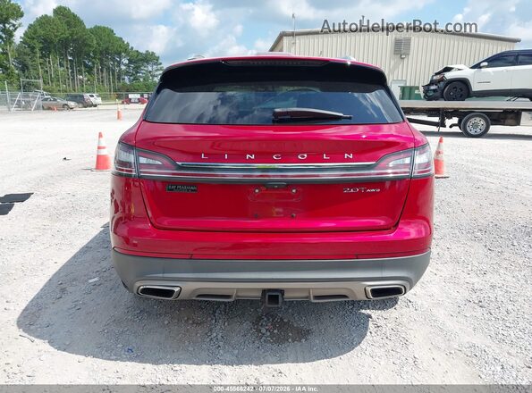 2LMPJ8K91LBL30318 2020 LINCOLN NAUTILUS Red 