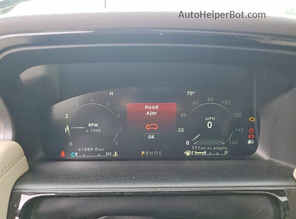 2LMPJ8K91NBL21024 2022 LINCOLN NAUTILUS Black Instrument cluster view